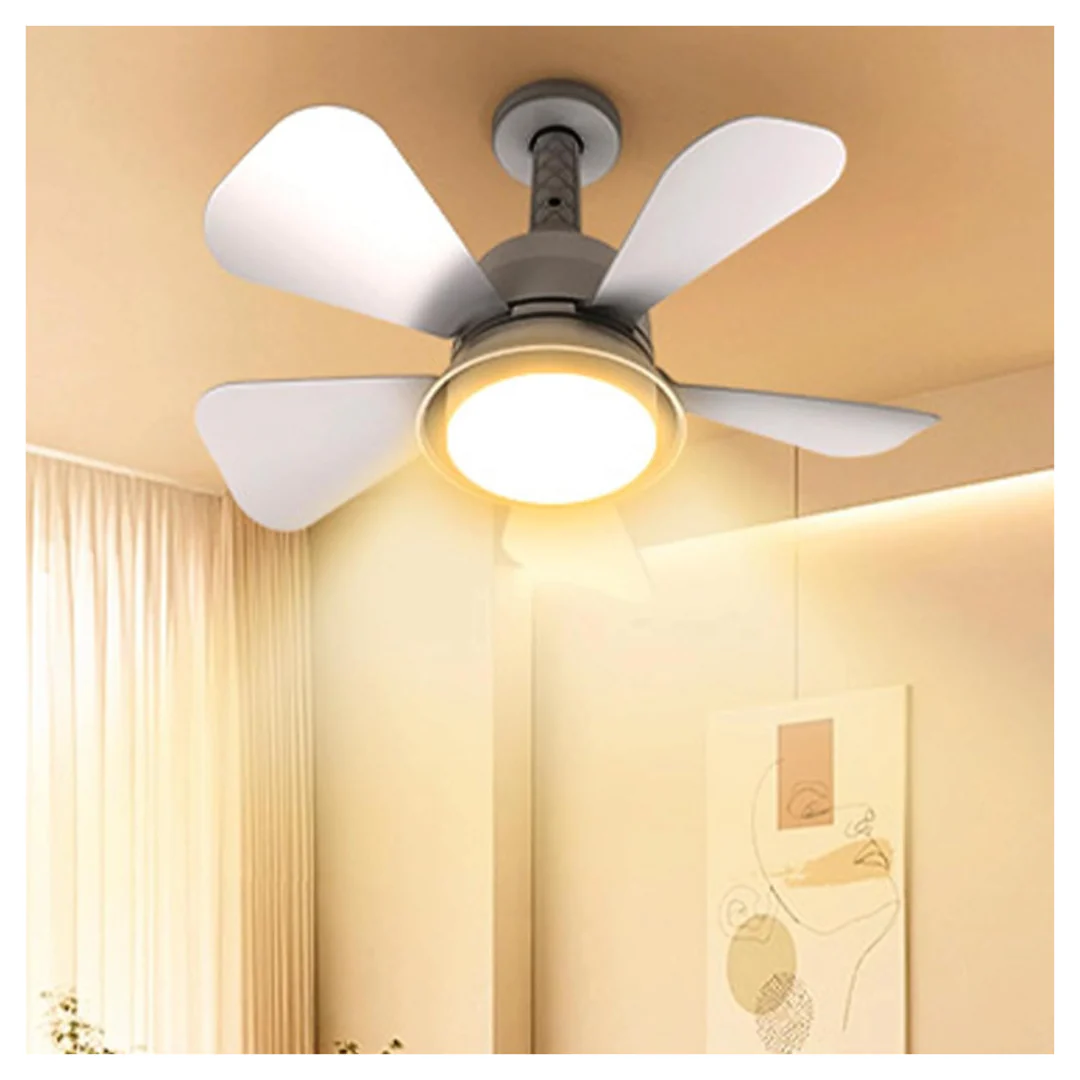 5-Level Dimmable Ceiling Fan With LED Lights