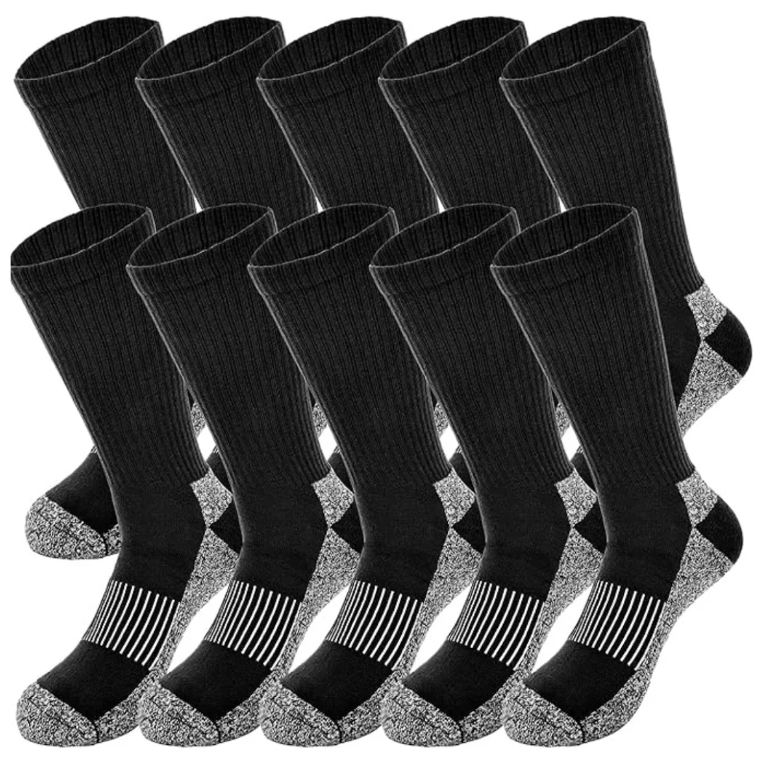 5-Pairs Men's Military Hiking Socks