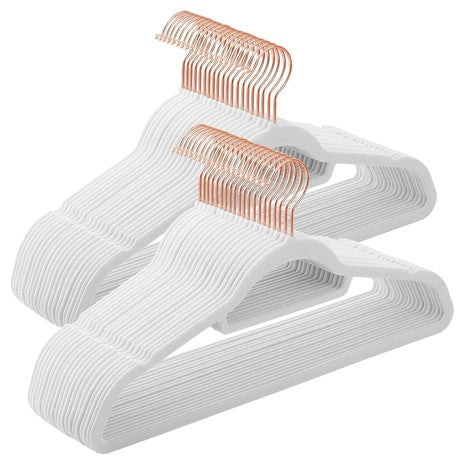 50-Pack Velvet Hangers