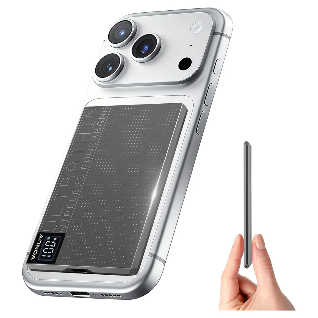 5000mAh Ultra-Slim Magnetic Portable Power Bank