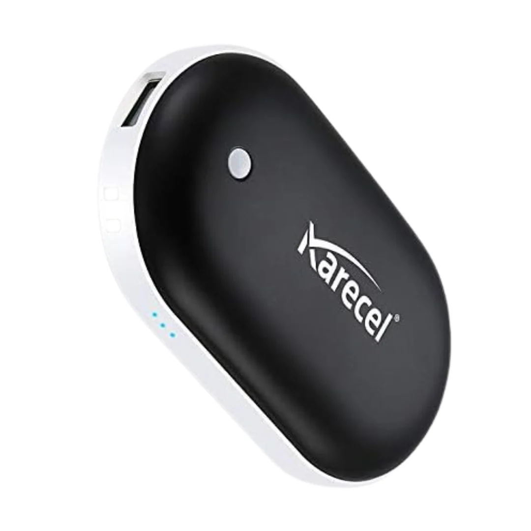 5200mAh Double-Sided Instant Heating Electric Hand Warmer Power Bank