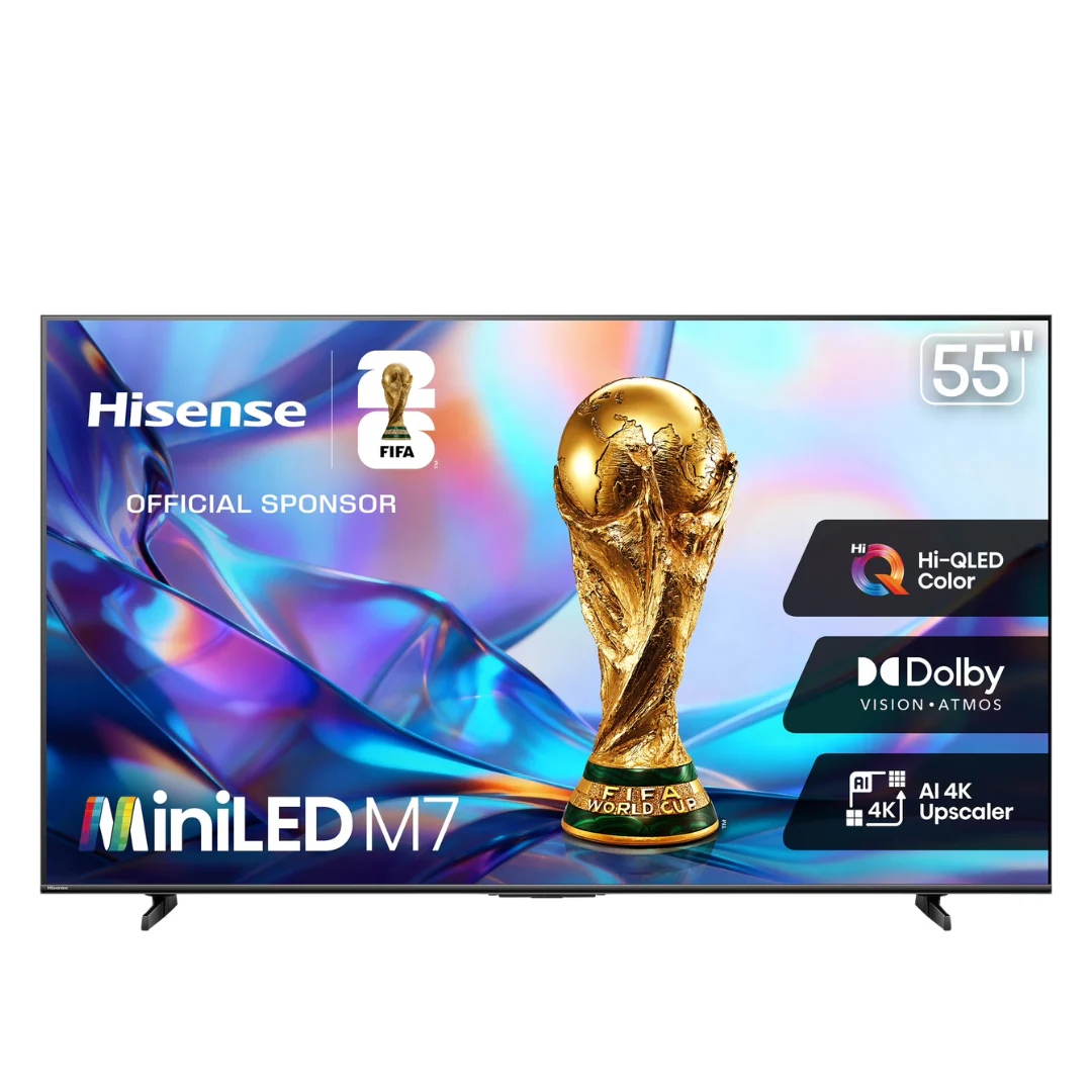 55" Hisense Class M7 Series 4K Ultra HDR Smart QLED Google TV