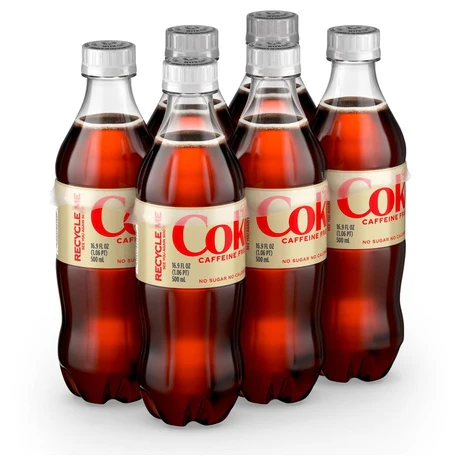 6-Pack Diet Coke Caffeine Free