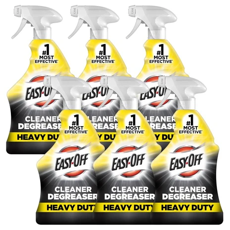 6 Pack Easy Off Heavy Duty Degreaser Spray