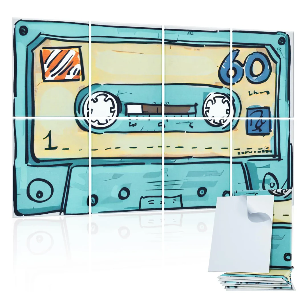 8 Pack Soundproof Acoustic Wall Panels