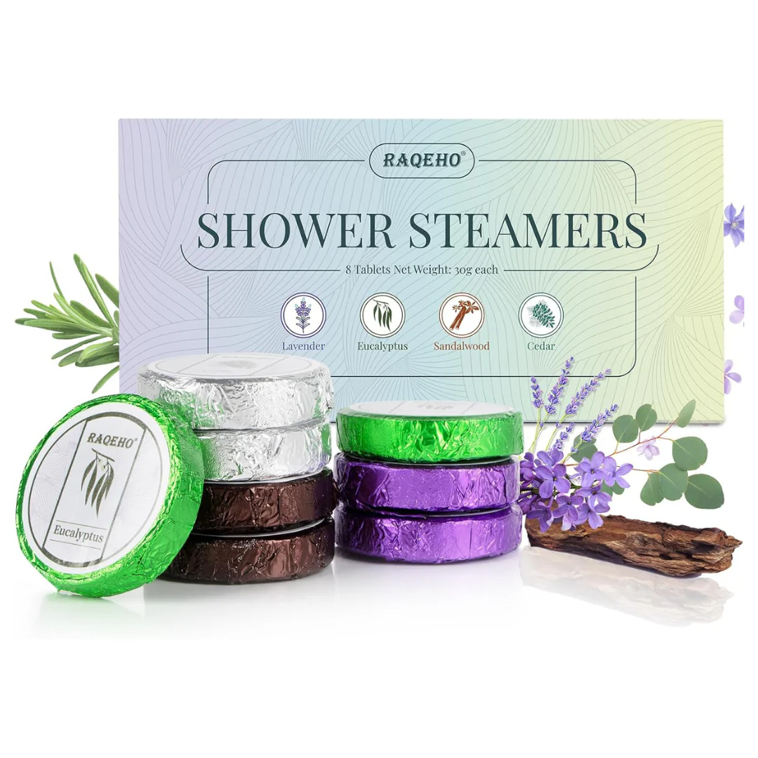 8 Shower Relaxing Spa Steamers Body Relief Gifts