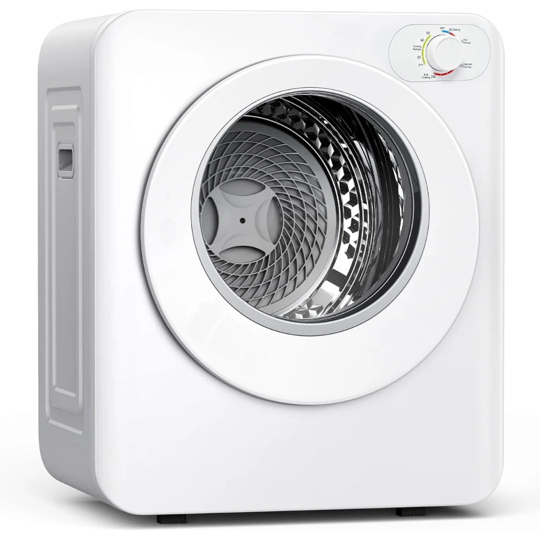 850W Euhomy Portable Clothes 1.5 Cu.Ft. Portable Dryer