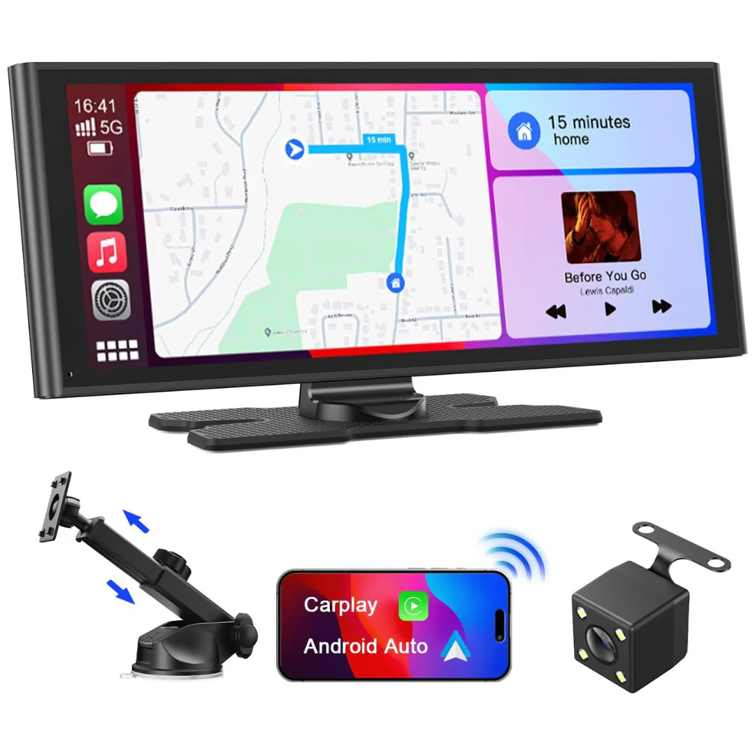 9.26" Carplay Auto Screen with Backup Camera