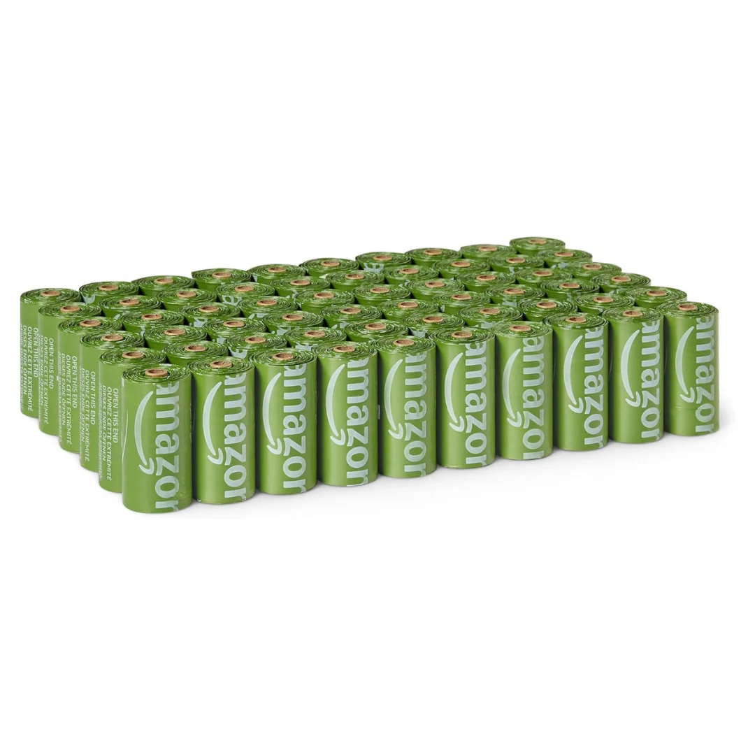 900-Pack Amazon Basics 70% Recycled Waste Bag