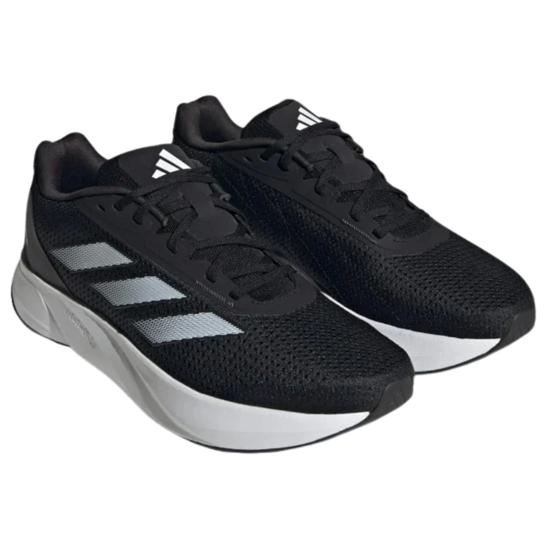 adidas Men's Duramo SL Running Sneaker (Core Black / Solar Red / Grey Six)