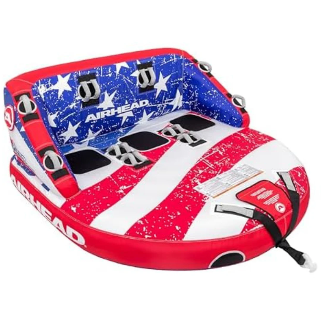 Airhead Super Mable 3-Person Towable Inflatable Boat Tube