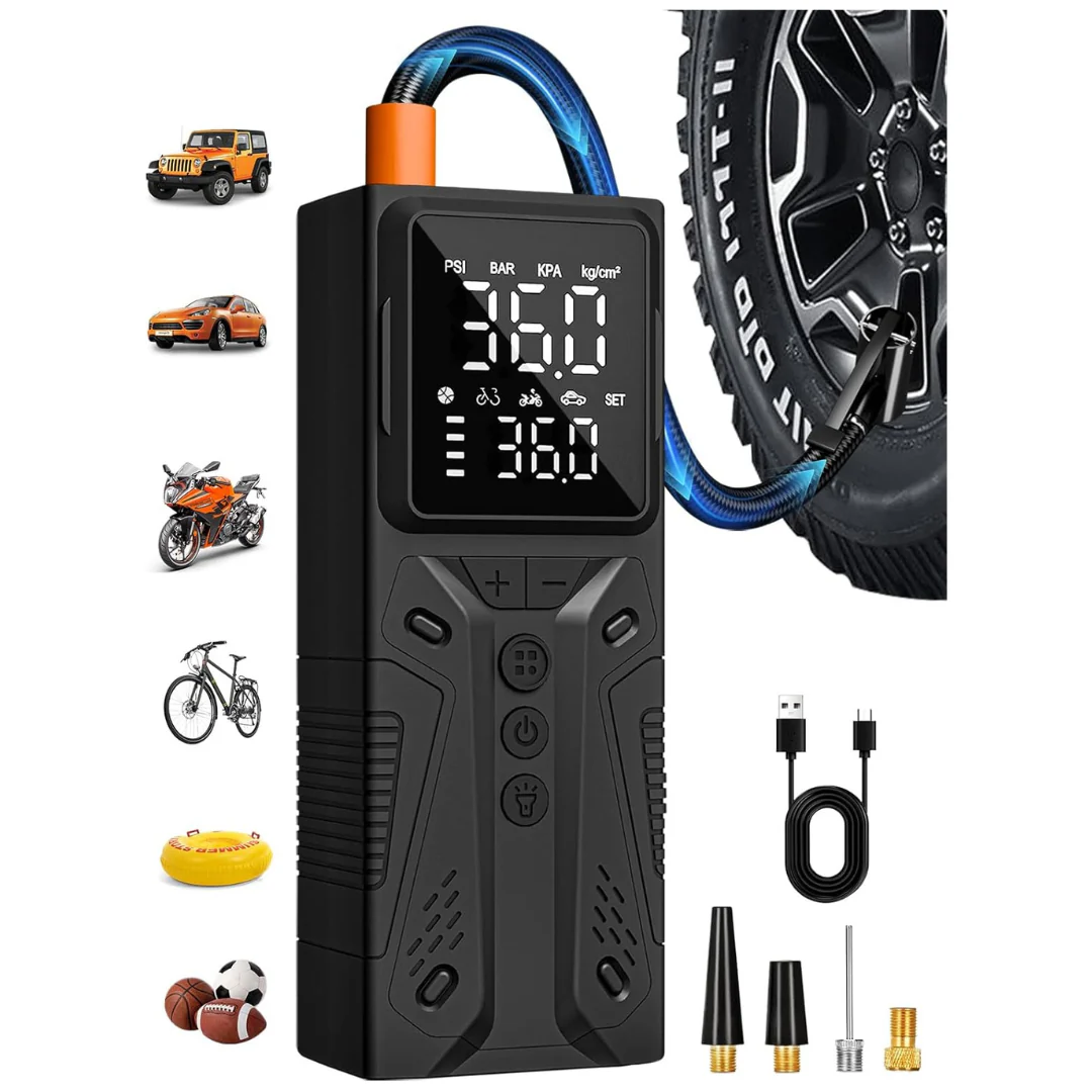 Airsure 150PSI Cordless Tire Inflator With Auto Shut-Off