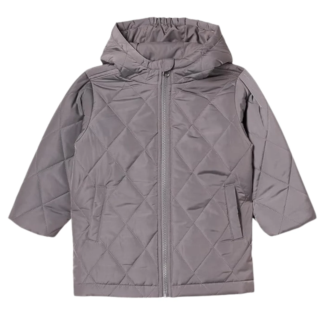 Amazon Essentials Unisex Kids' Long Quilted Jacket