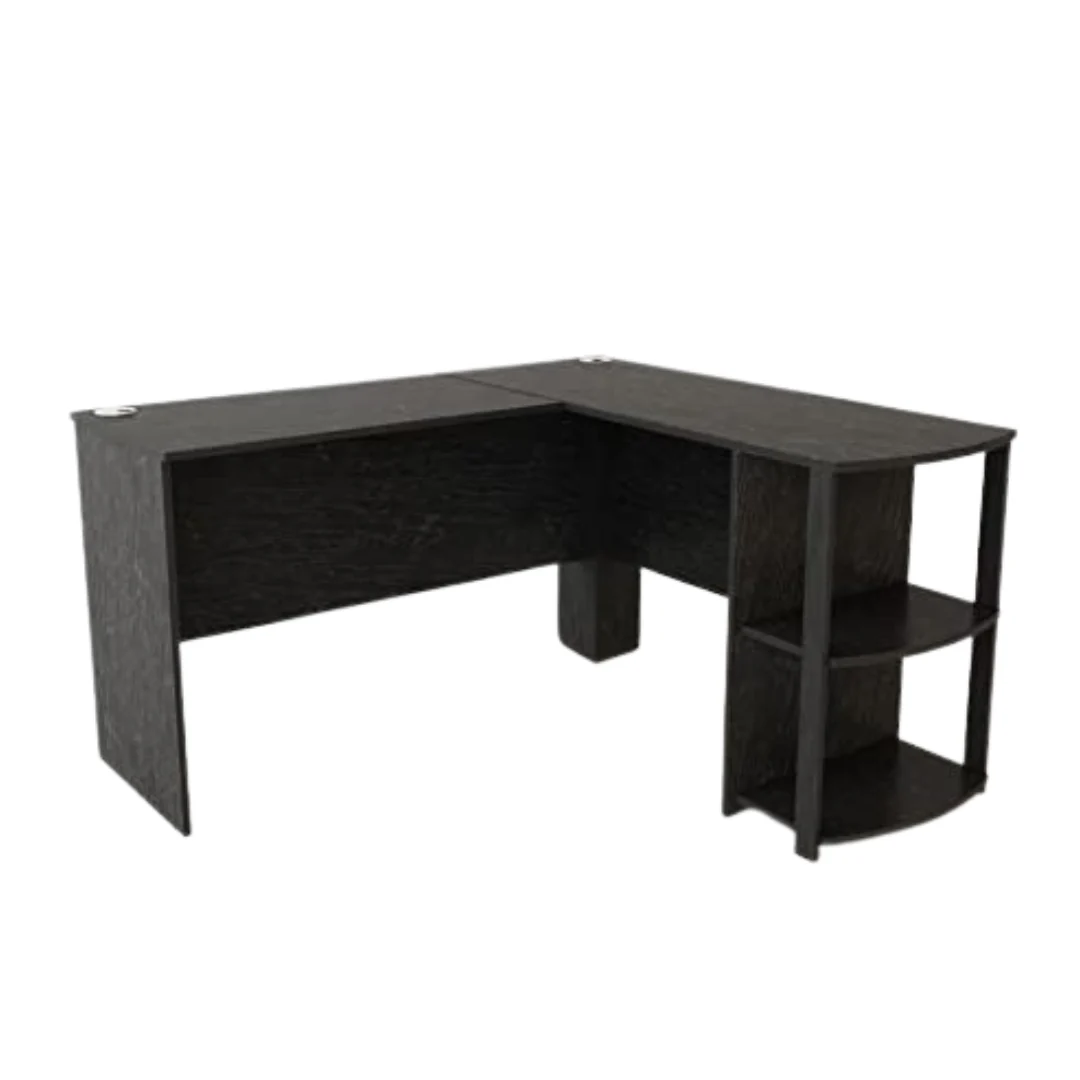 Ameriwood Home Dakota L-Desk With Bookshelves