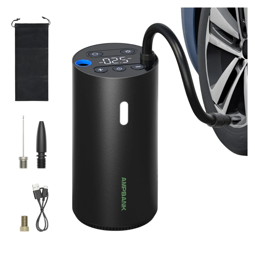 AMPBANK 150PSI Tire Inflator Portable Air Compressor