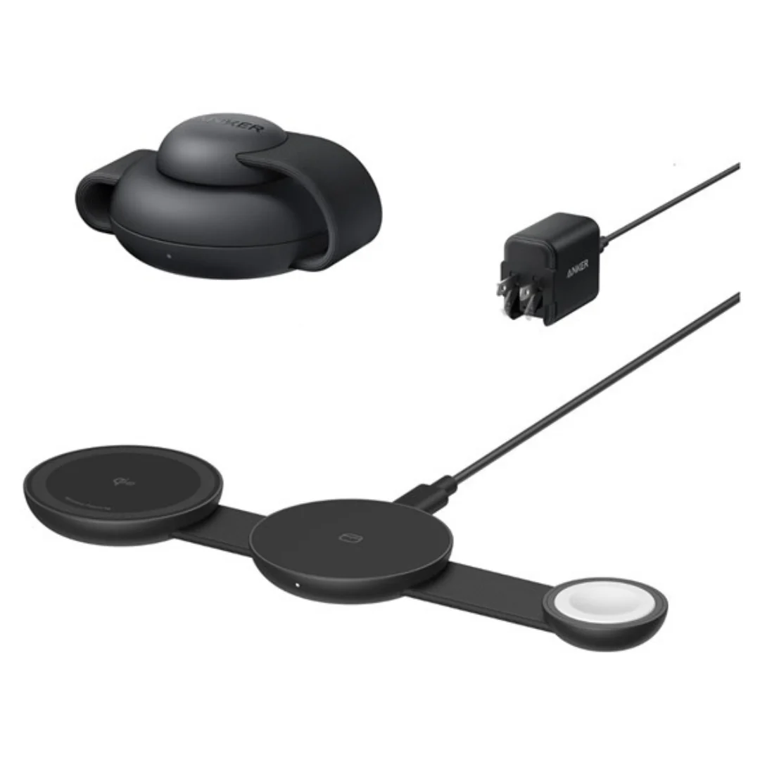 Anker 3-in-1 MagGo UFO 15W Wireless Charging Pad (2 Colors)