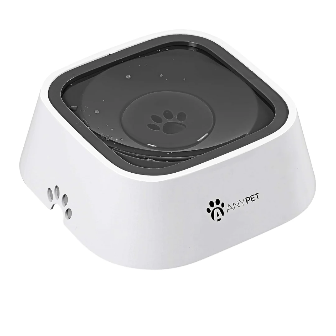 ANYPET Anti-Splash Pet Slow Drinking Water Feeder