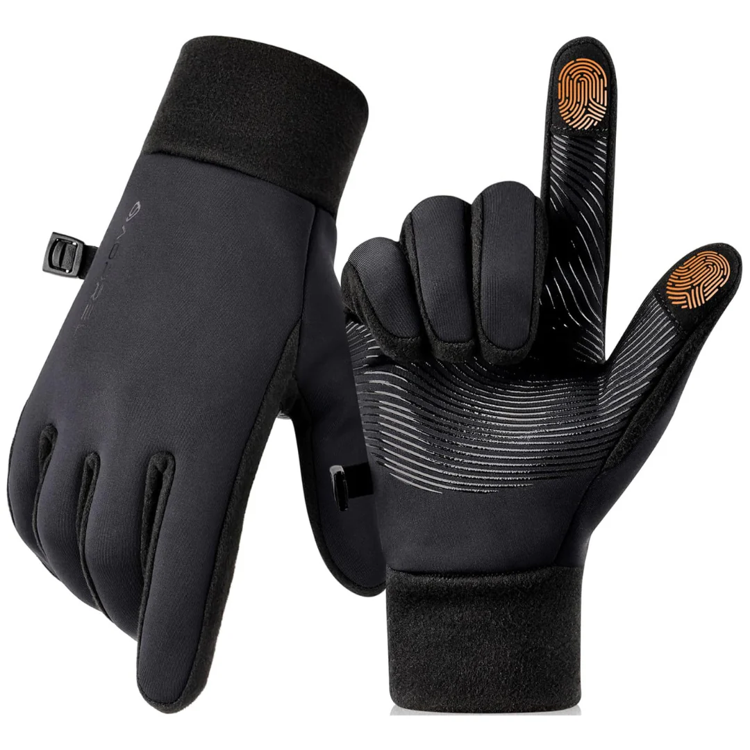 Aoprel Windproof Touchscreen Gloves W/ Thermal Liner (Various Size)