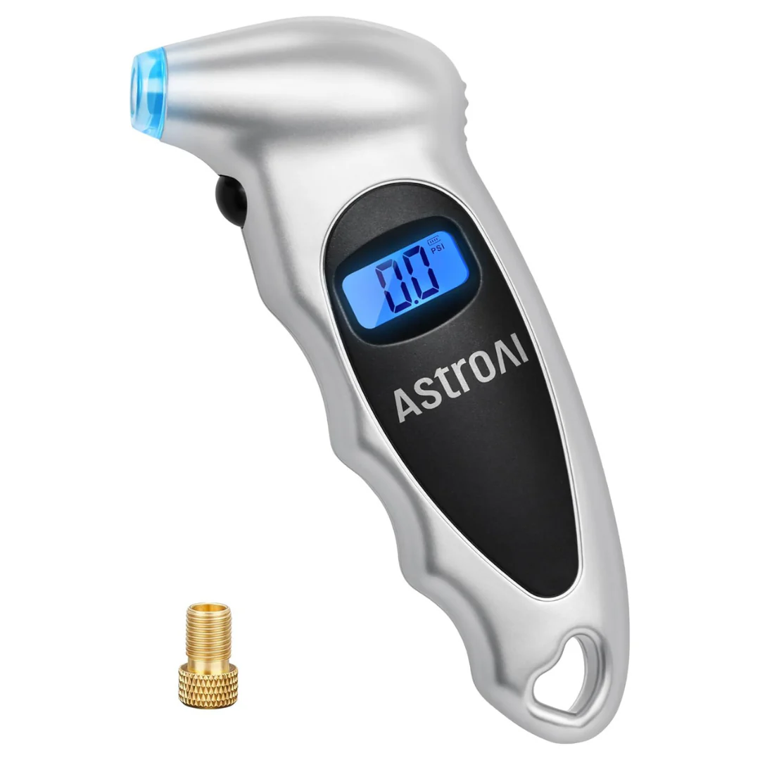 AstroAI 150 PSI Digital Tire Pressure Gauge With Backlight LCD
