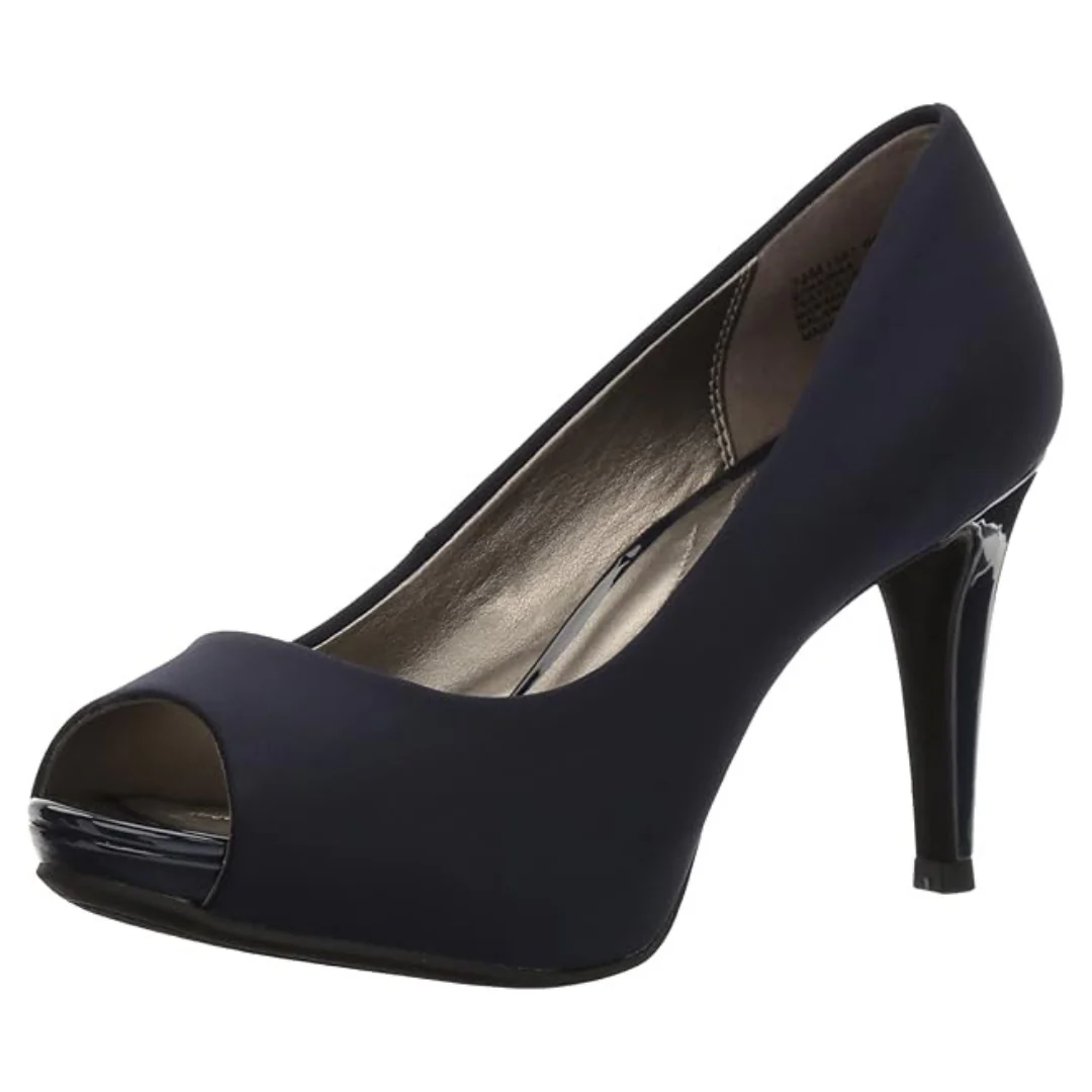 Bandolino Women's Rainaa Peep-Toe Pump Shoes