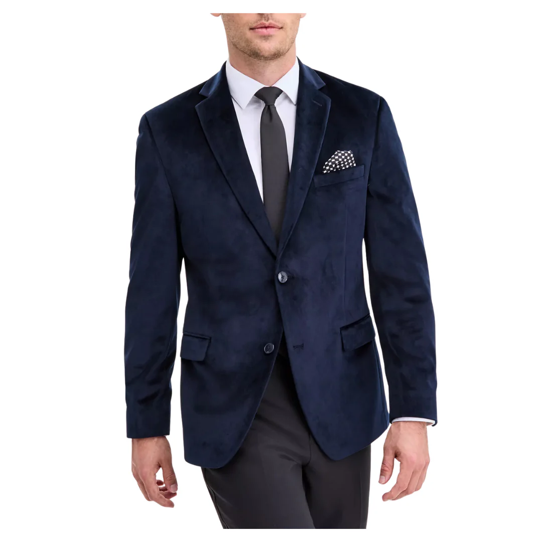 Bar III Men's Slim-Fit Velvet Sport Coat