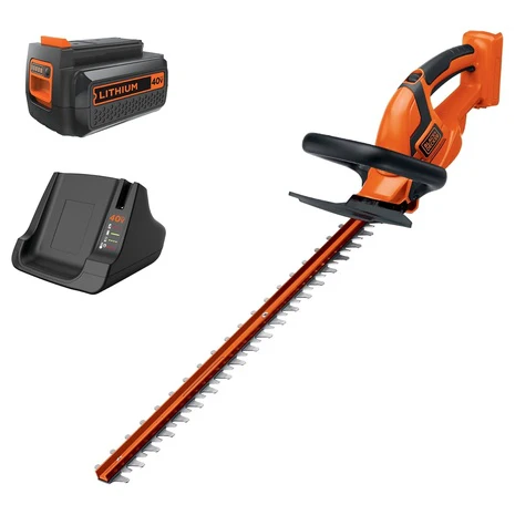 Black & Decker 40V MAX Hedge Trimmer with Battery and Charger