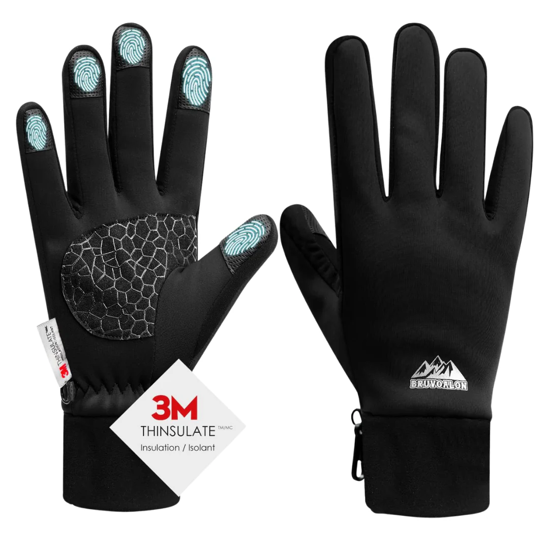Bruvoalon 3M Thermal Insulation Lycra Fabric Winter Gloves