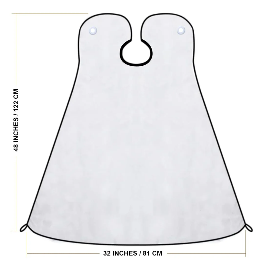Catcher Bib Beard Trimming Apron & Shaving Catcher Bib
