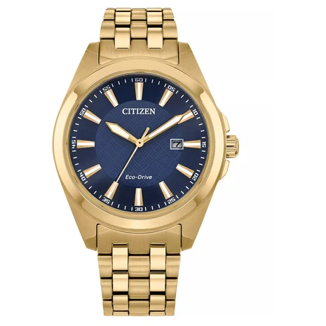 Citizen Eco Drive Men's Peyten Gold Tone Stainless Steel Bracelet Watch