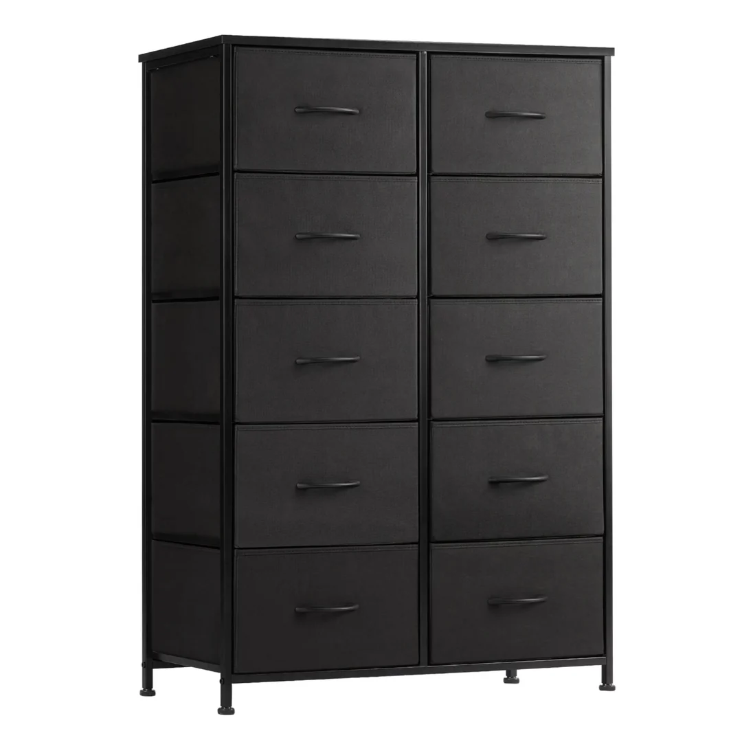 Concetta 10-Drawer Fabric Storage Cabinet