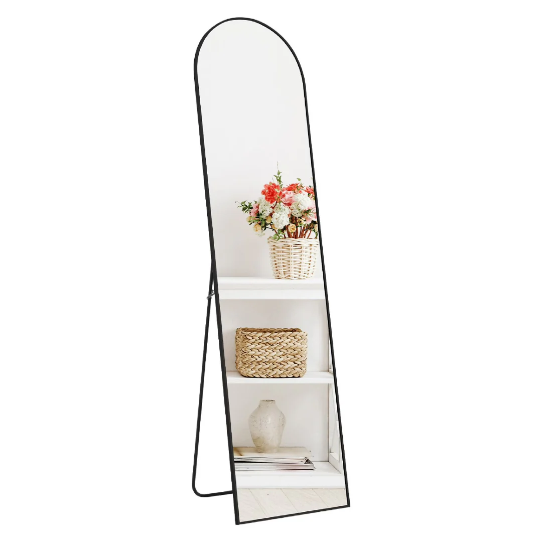 Concetta 59" x 16" Arched Full Length Standing Mirror