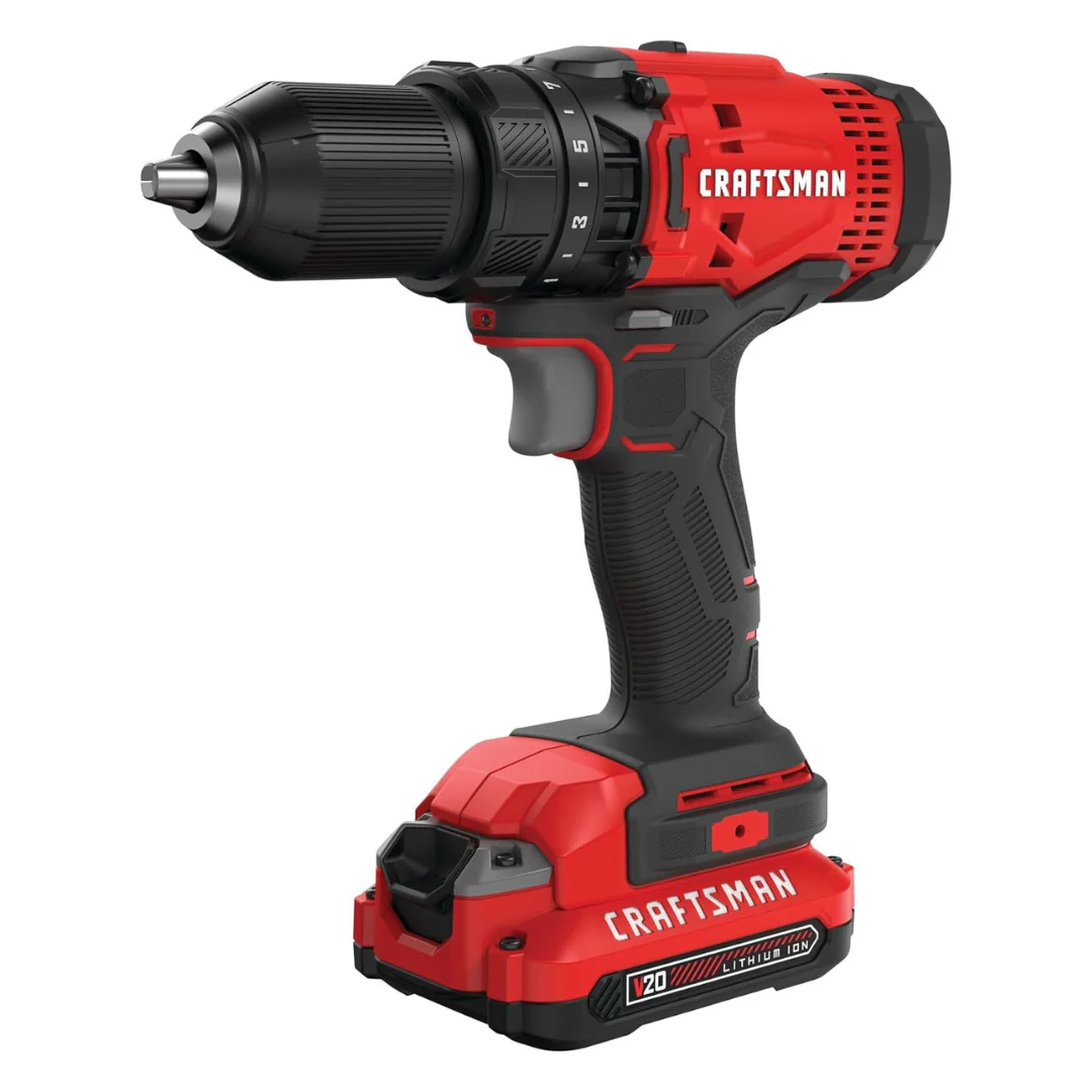 Craftsman V20 1/2" Cordless Drill/Driver Kit w/Battery & Charger