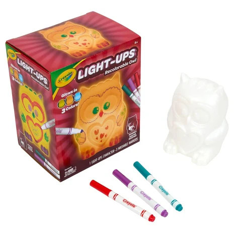 Crayola Light Up Recolorable Owl