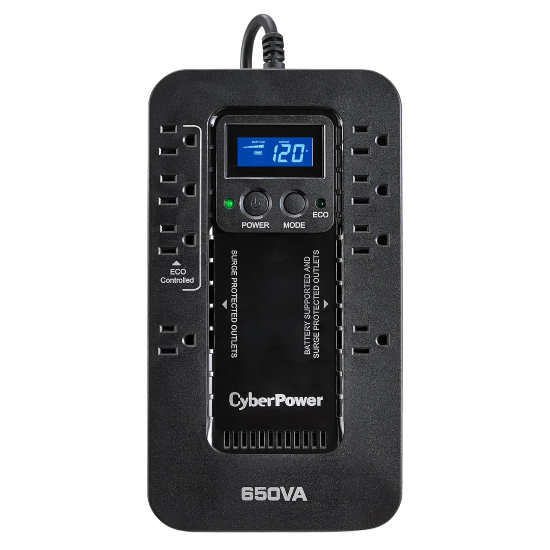 CyberPower Ecologic Battery Backup & Surge Protector UPS System