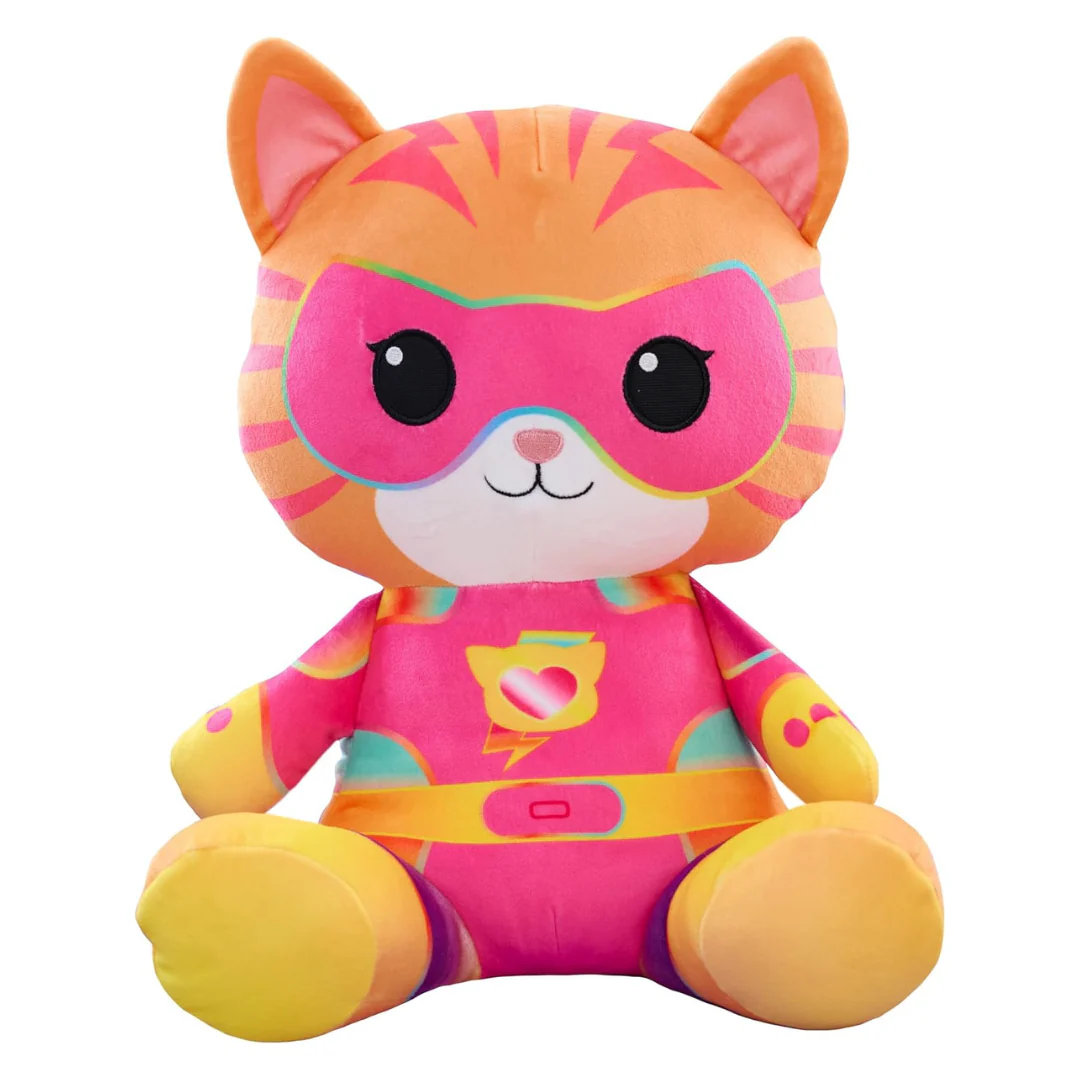 Disney Kids Junior SuperKitties Su-Purr Ginny Weighted Plush Toys