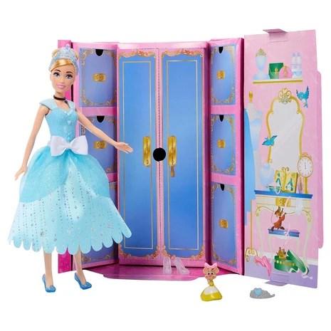 Disney Princess Cinderella Fashion Doll & Mystery Friend