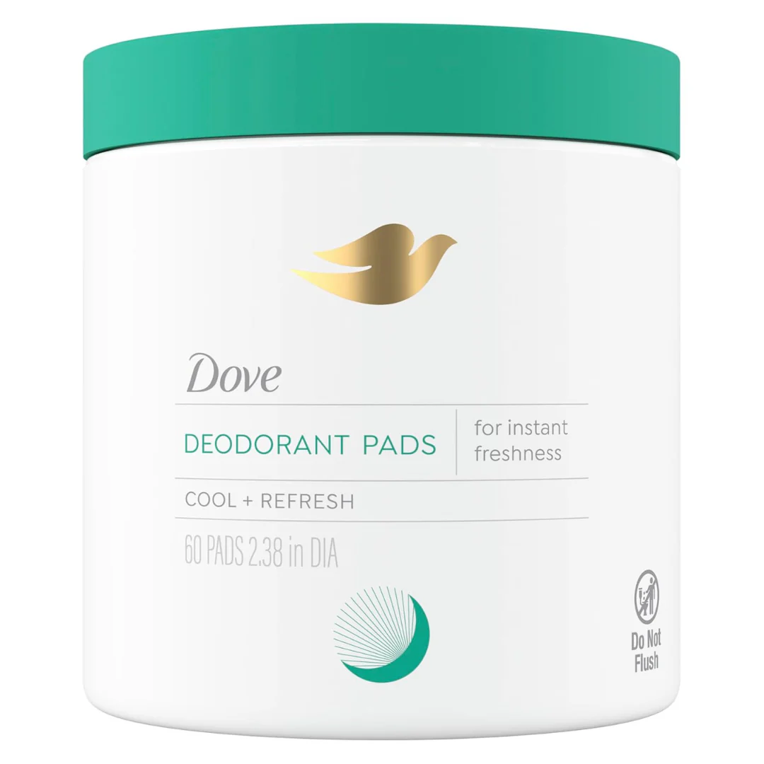 Dove Deodorant Cleansing Pads For Women (60 Pads)
