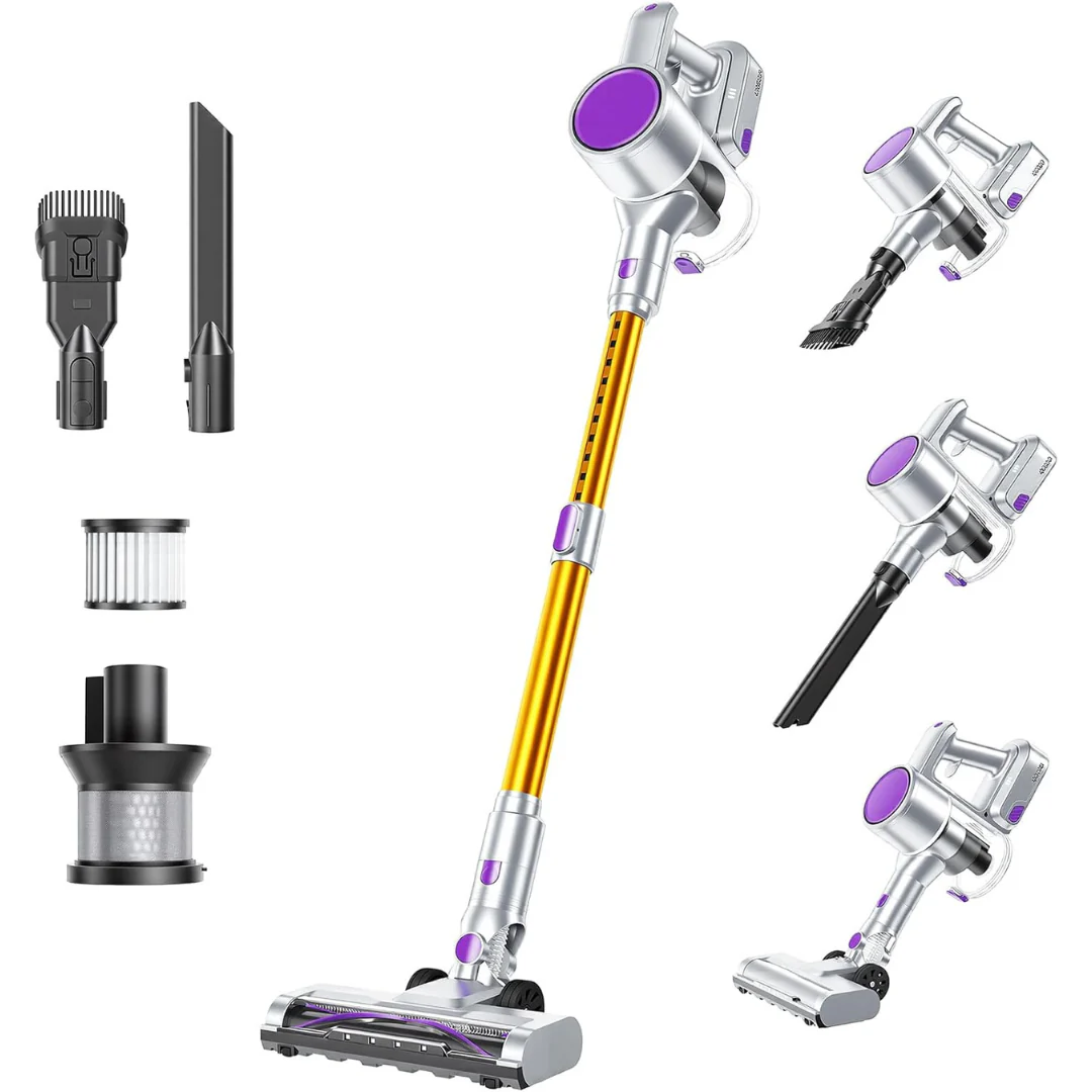 DUMOS 11" x 10" Cordless Vacuum Cleaner