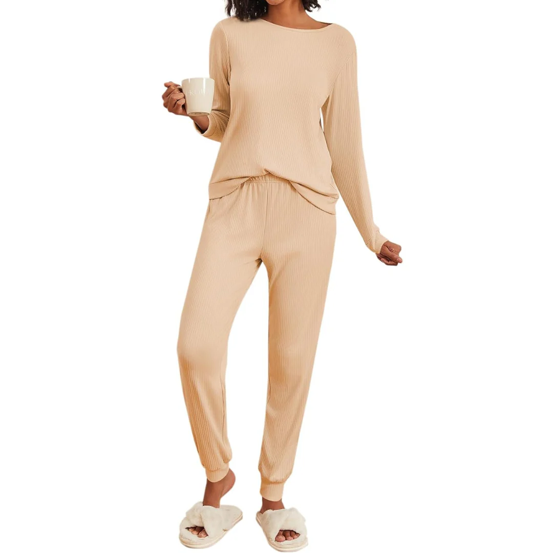 Ekouaer Women's 2-Piece Pajama Sets