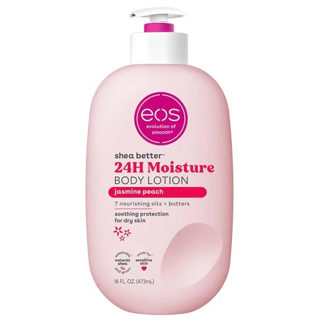 EOS Shea Better Jasmine Peach Body Lotion (16oz)