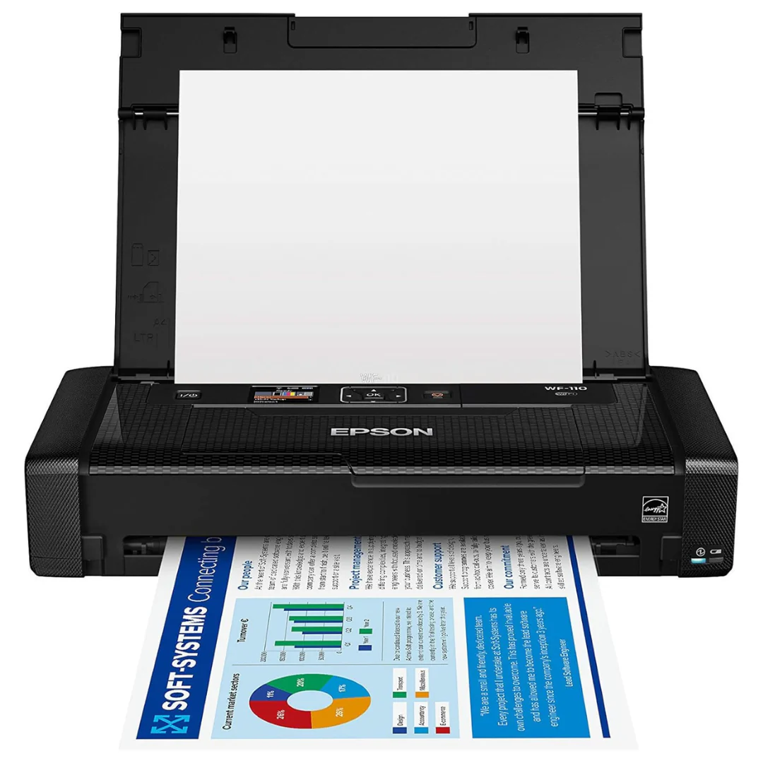 Epson Workforce WF-110 Wireless Color Inkjet Photo Mobile Printer