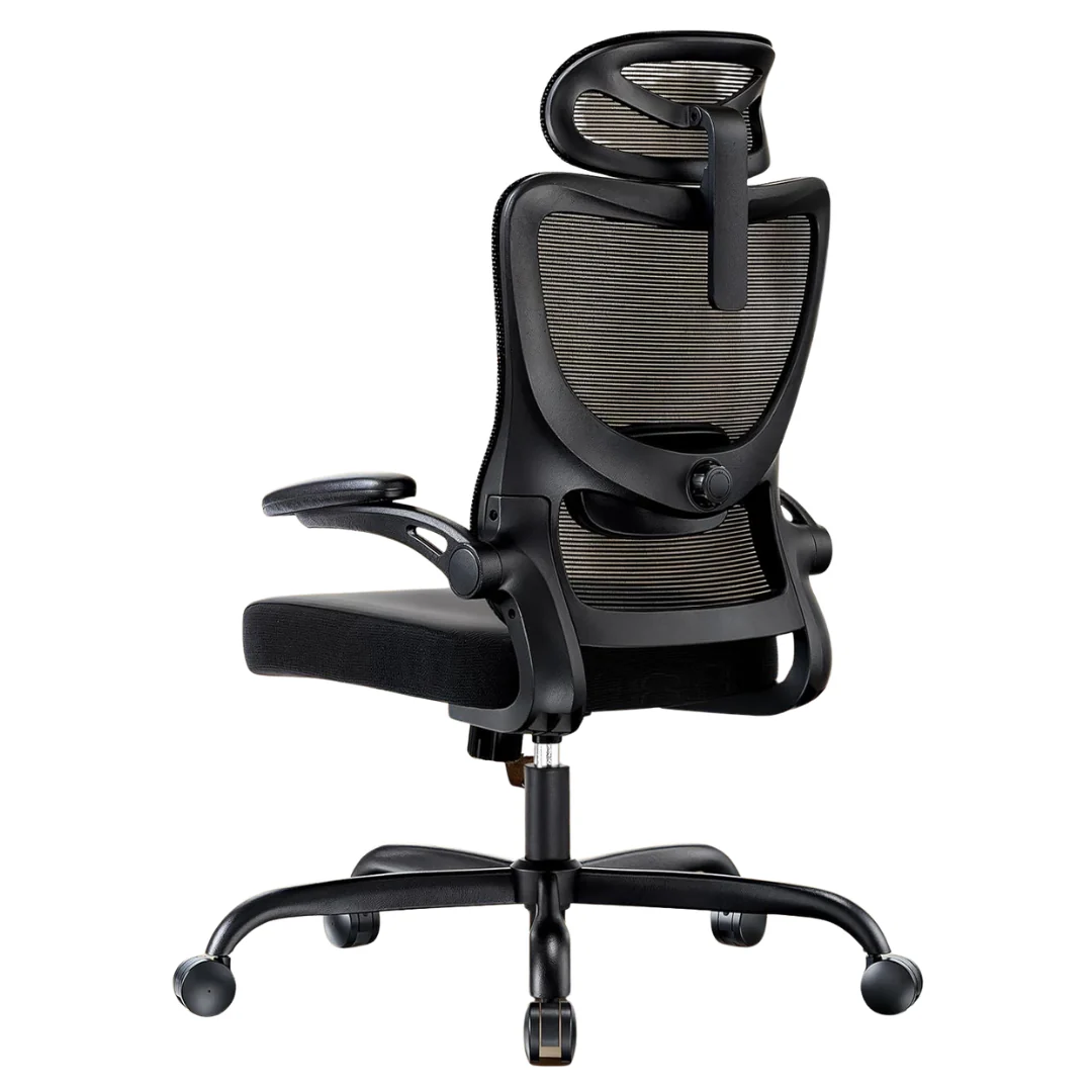 Ergonomic High Back Office Chair W/ Lumbar Support & Headrest