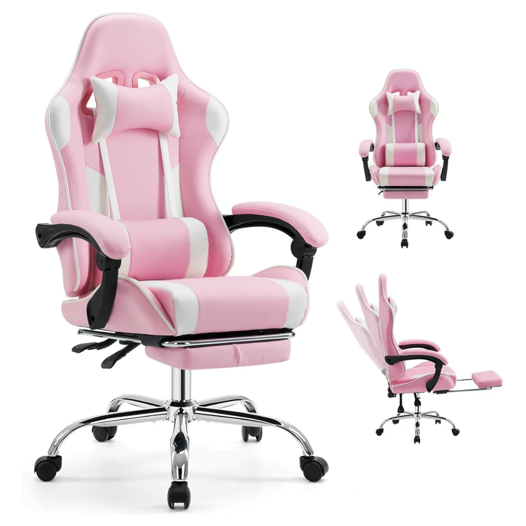 Ergonomic PU Leather Gaming Office Desk Chair