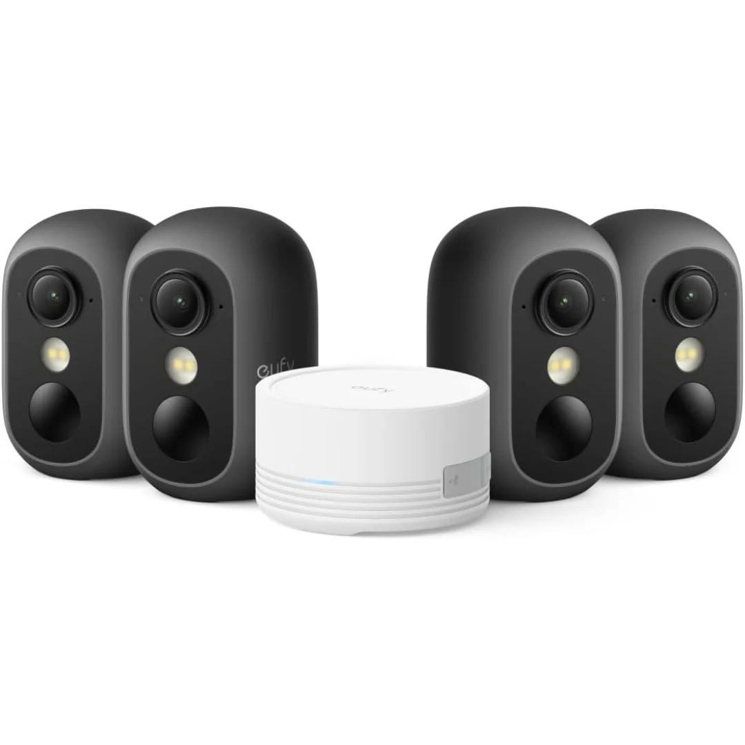 Eufy Security eufyCam C35 Wireless Security Indoor/Outdoor Camera Kit