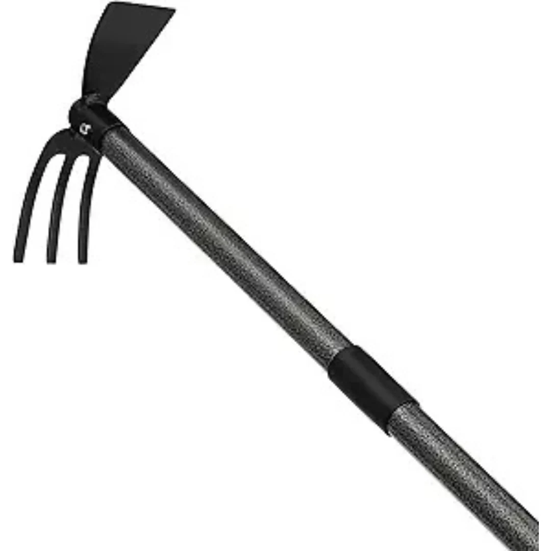 Euijoip Multi-Purpose Garden Hoe Tool with Ergonomic Handle