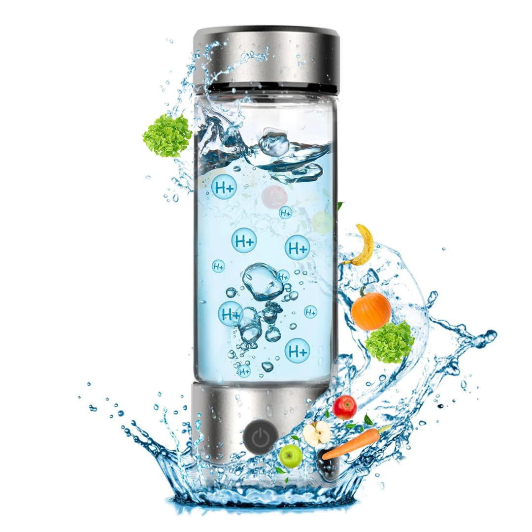 Fakllod Portable Rechargeable Hydrogen Water Bottle Generator