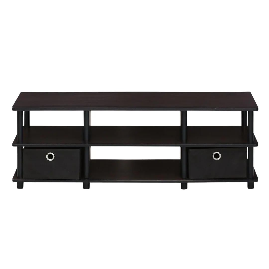 Furinno 49" Econ TV Entertainment Center With Storage Bins