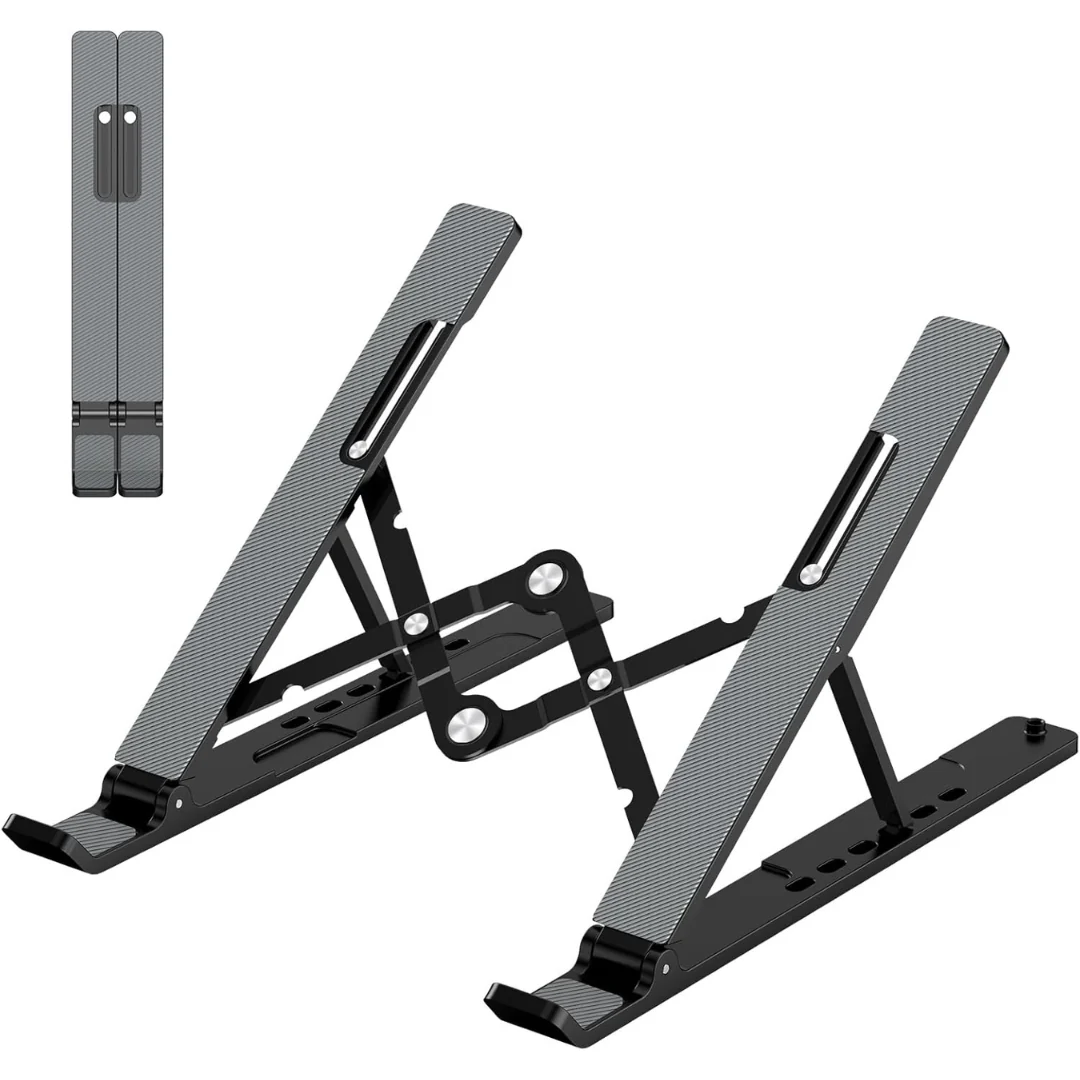 Gogoonike Portable ABS+Silicone Foldable Laptop Stand