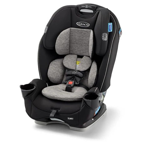 Graco Slimfit 3-in-1 Convertible Car Seat with 10-Position Headrest