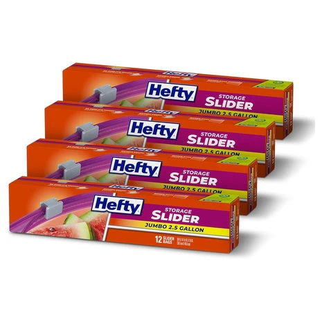 Hefty Quart & Jumbo Storage Bags on Sale